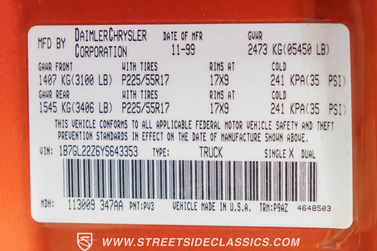 2000 Dodge Dakota R/T Supercharged