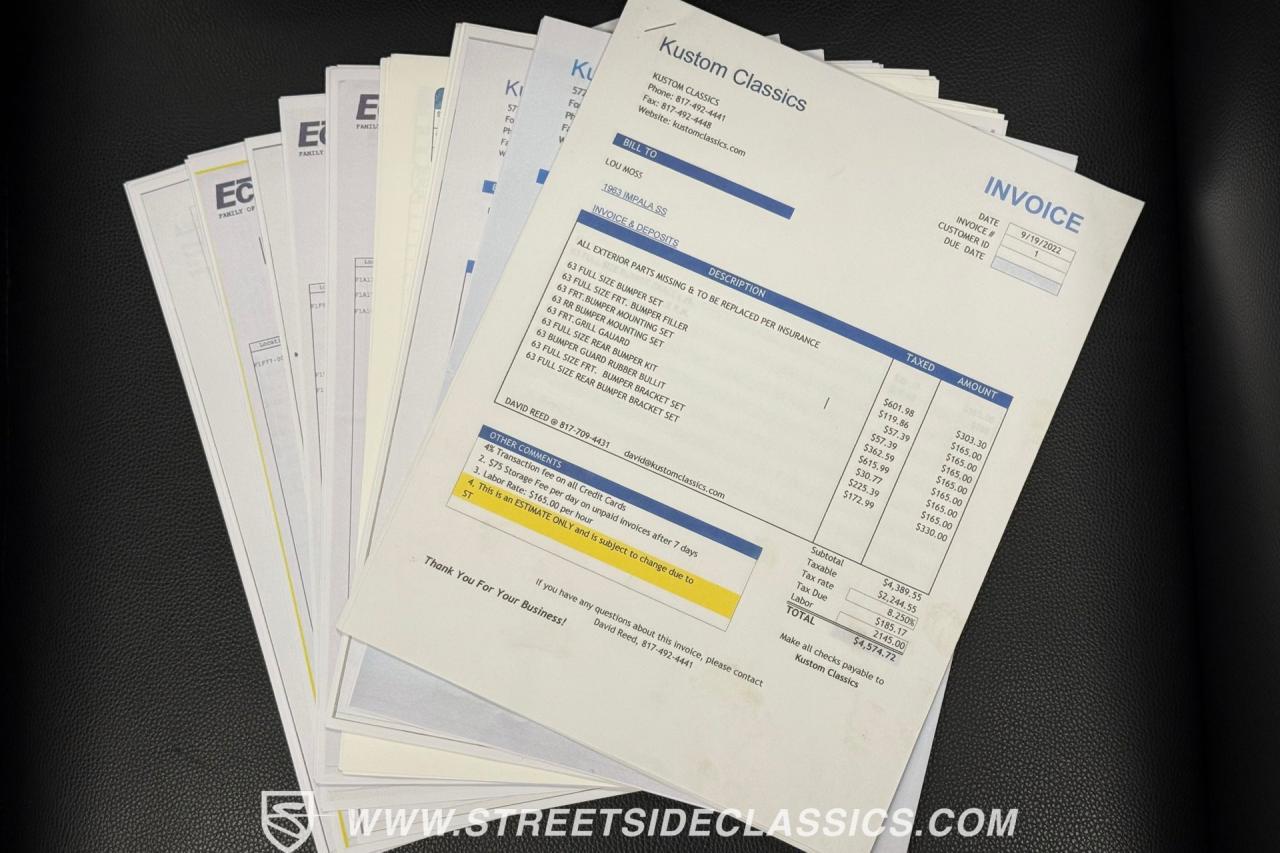 1963 Chevrolet Impala SS