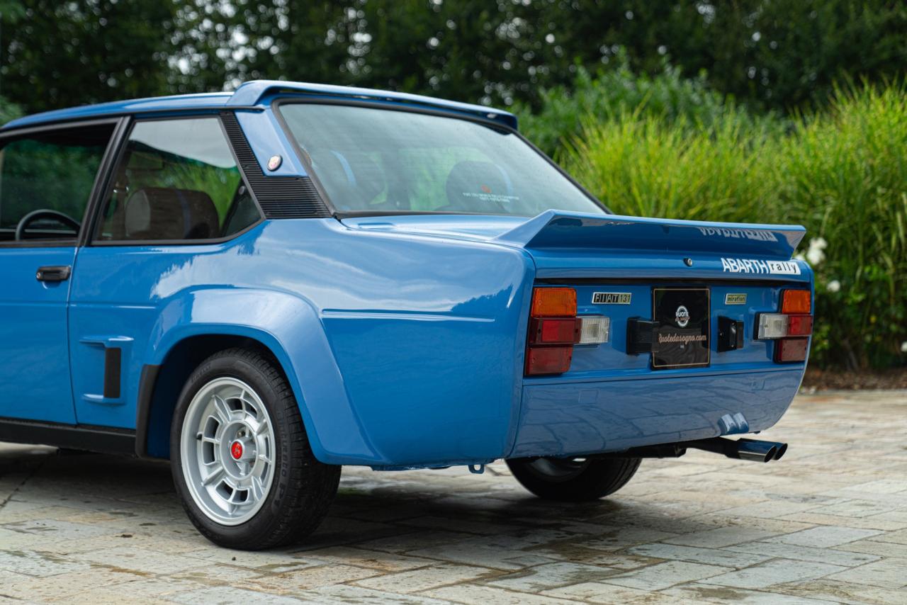 1981 Fiat 131 ABARTH RALLY TRIBUTE