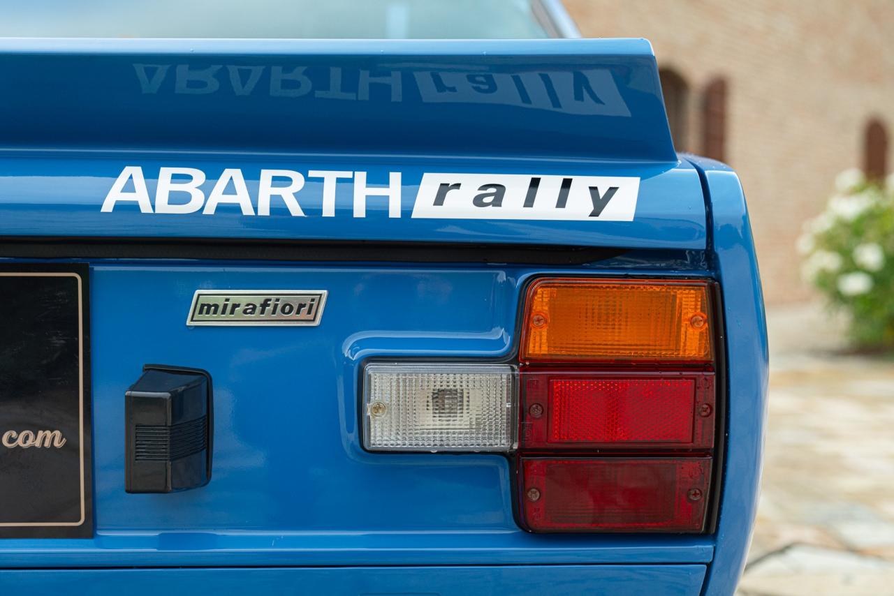 1981 Fiat 131 ABARTH RALLY TRIBUTE
