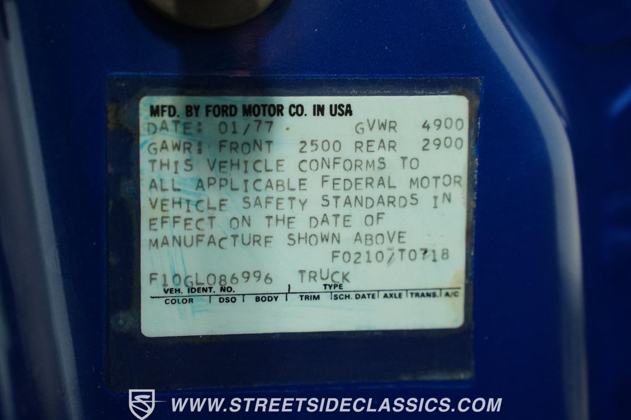 1977 Ford F-100 Stepside