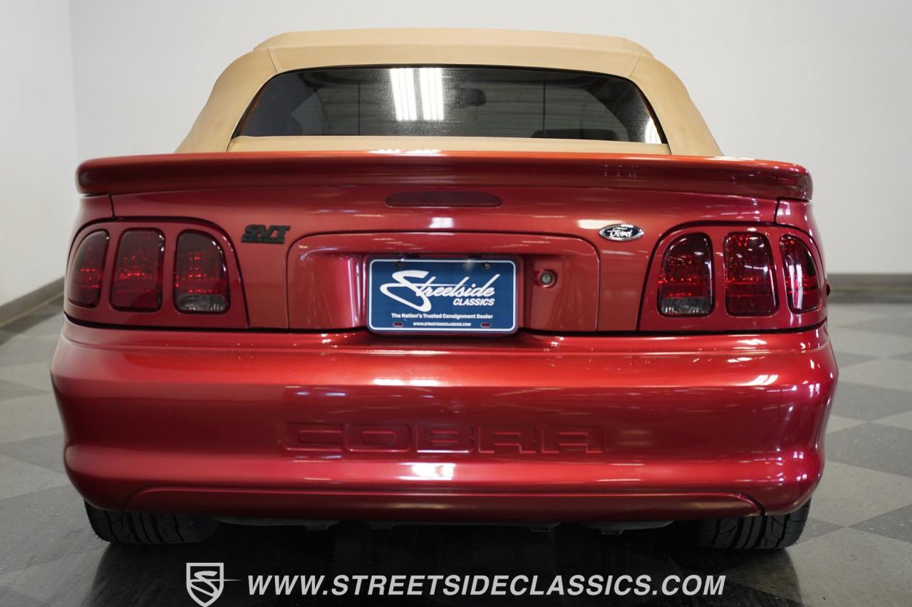 1998 Ford Mustang Cobra SVT Convertible