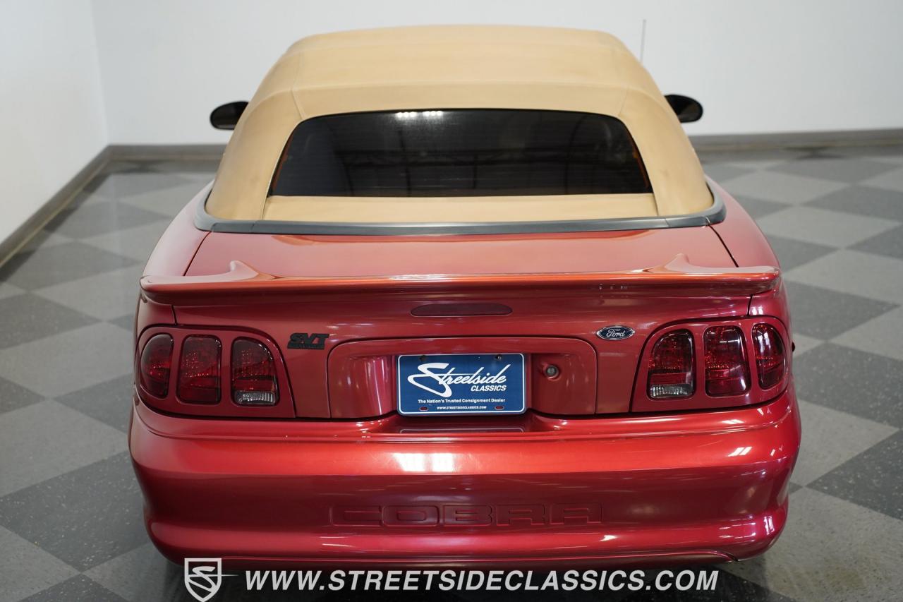 1998 Ford Mustang Cobra SVT Convertible
