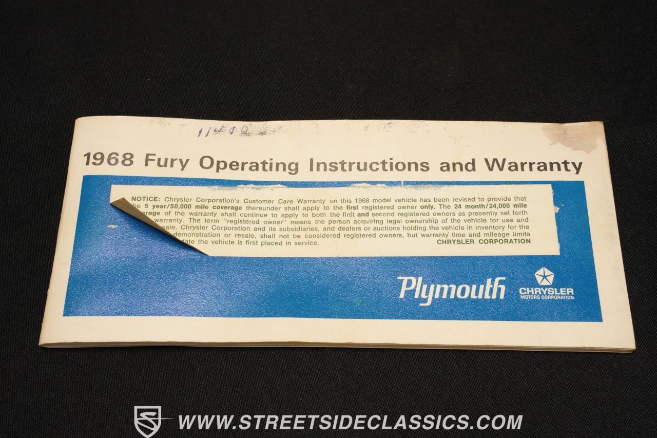 1968 Plymouth Fury III