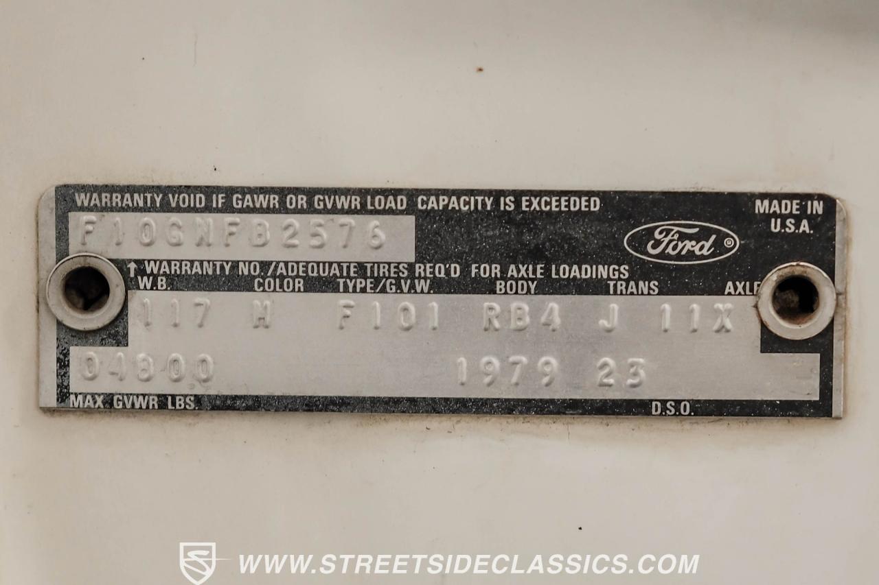 1979 Ford F-100 Ranger Explorer Restomod