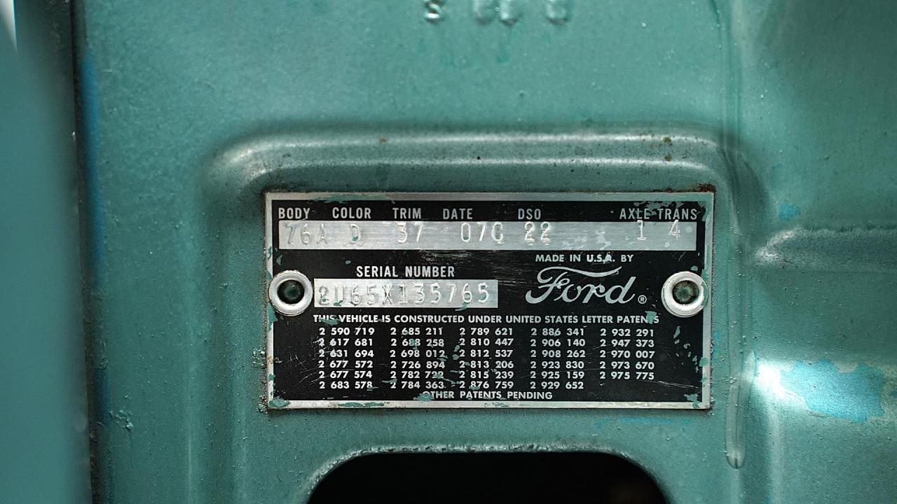 1962 Ford Galaxie 500 Sunliner Convertible