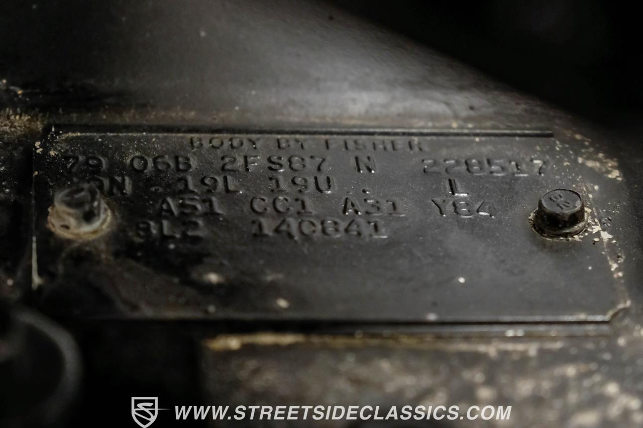 1979 Pontiac Firebird Trans Am Y84 Special Edition