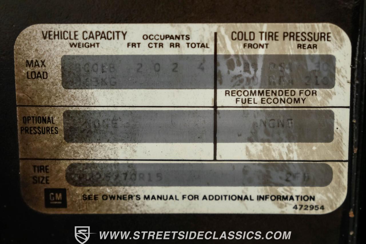 1979 Pontiac Firebird Trans Am Y84 Special Edition