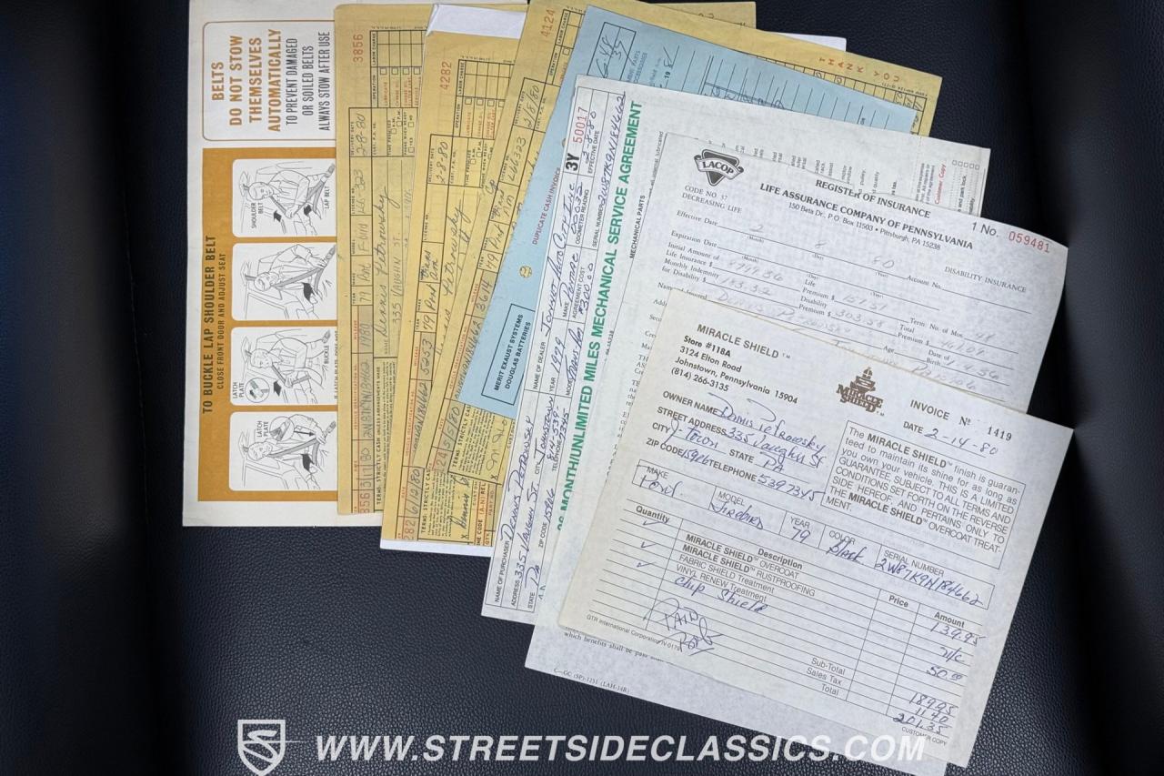 1979 Pontiac Firebird Trans Am Y84 Special Edition