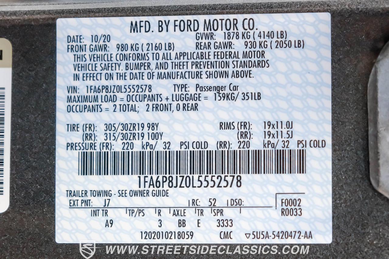 2020 Ford Mustang Shelby GT350R