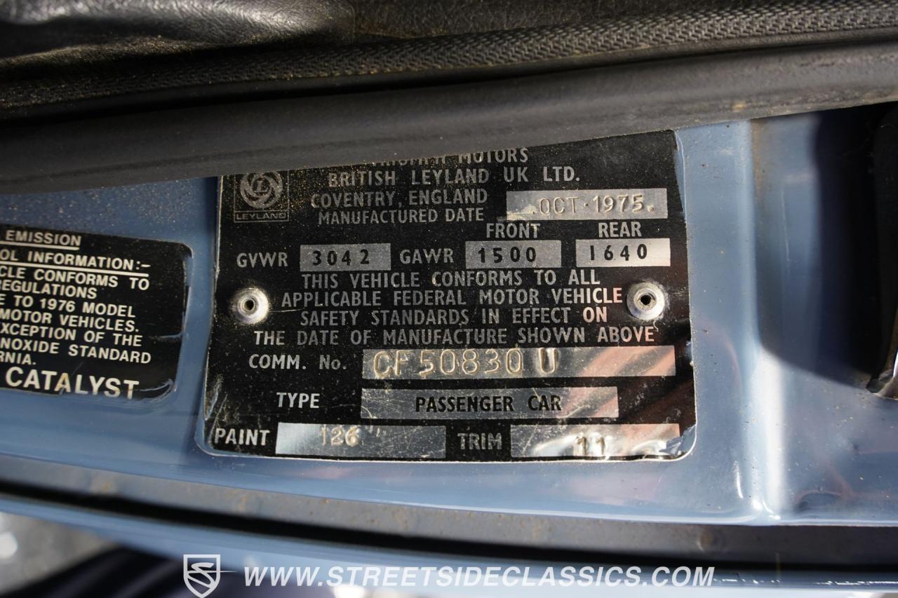 1976 Triumph TR6 Convertible