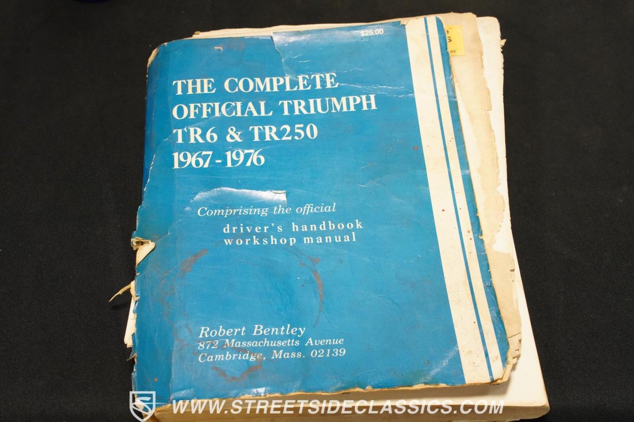 1976 Triumph TR6 Convertible