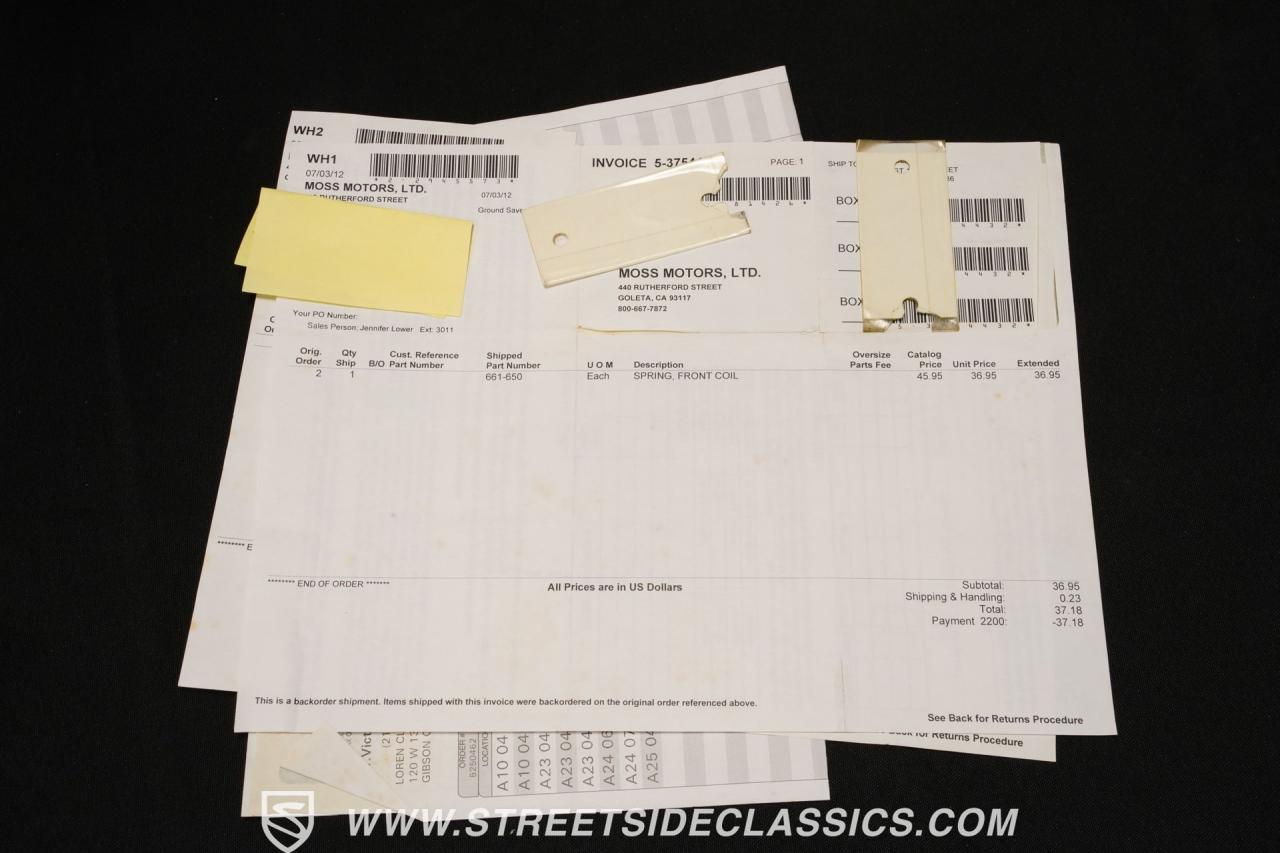 1976 Triumph TR6 Convertible