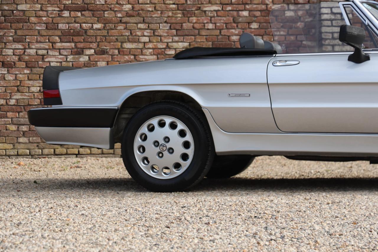 1988 Alfa Romeo Spider 2.0 QV &ldquo;Argento&rdquo;
