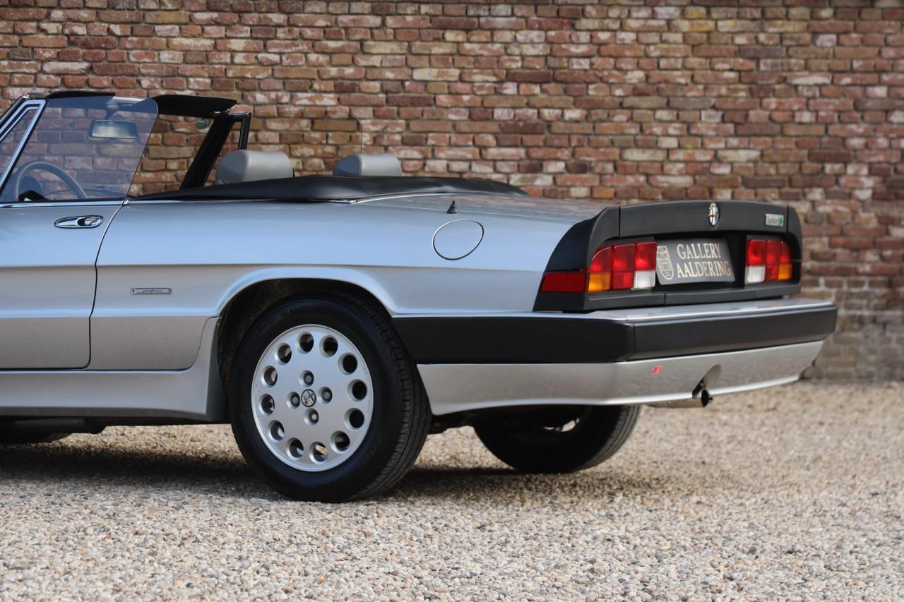 1988 Alfa Romeo Spider 2.0 QV &ldquo;Argento&rdquo;