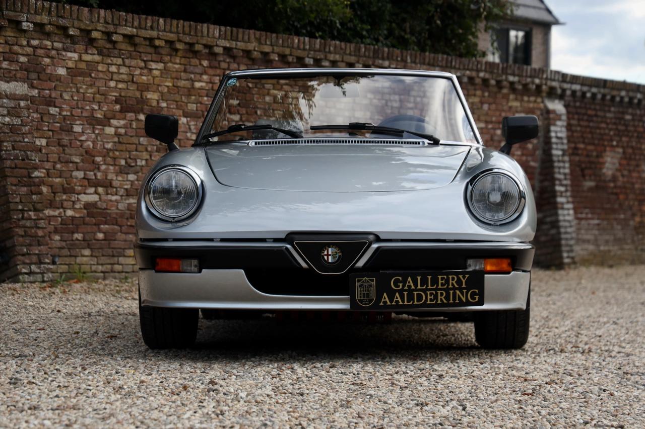 1988 Alfa Romeo Spider 2.0 QV &ldquo;Argento&rdquo;