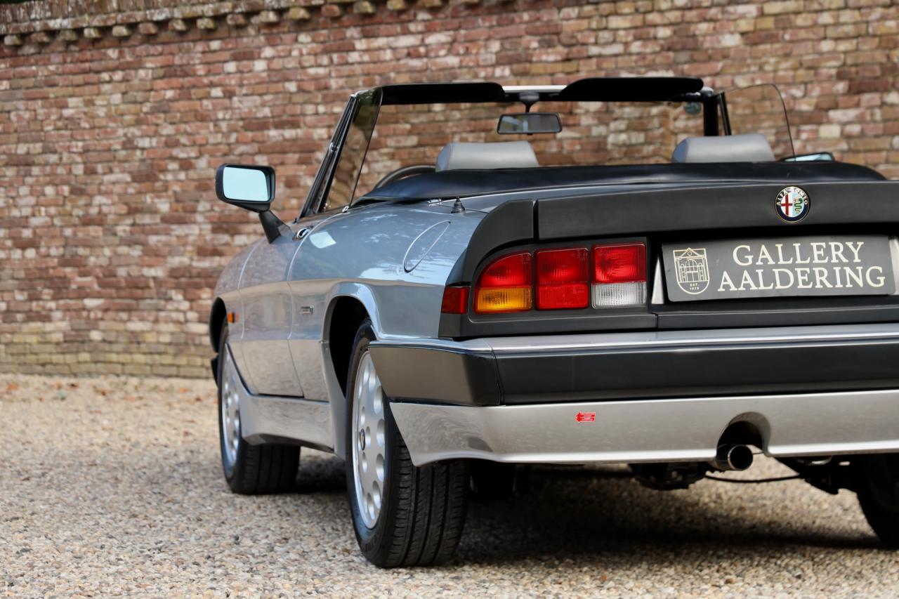 1988 Alfa Romeo Spider 2.0 QV &ldquo;Argento&rdquo;