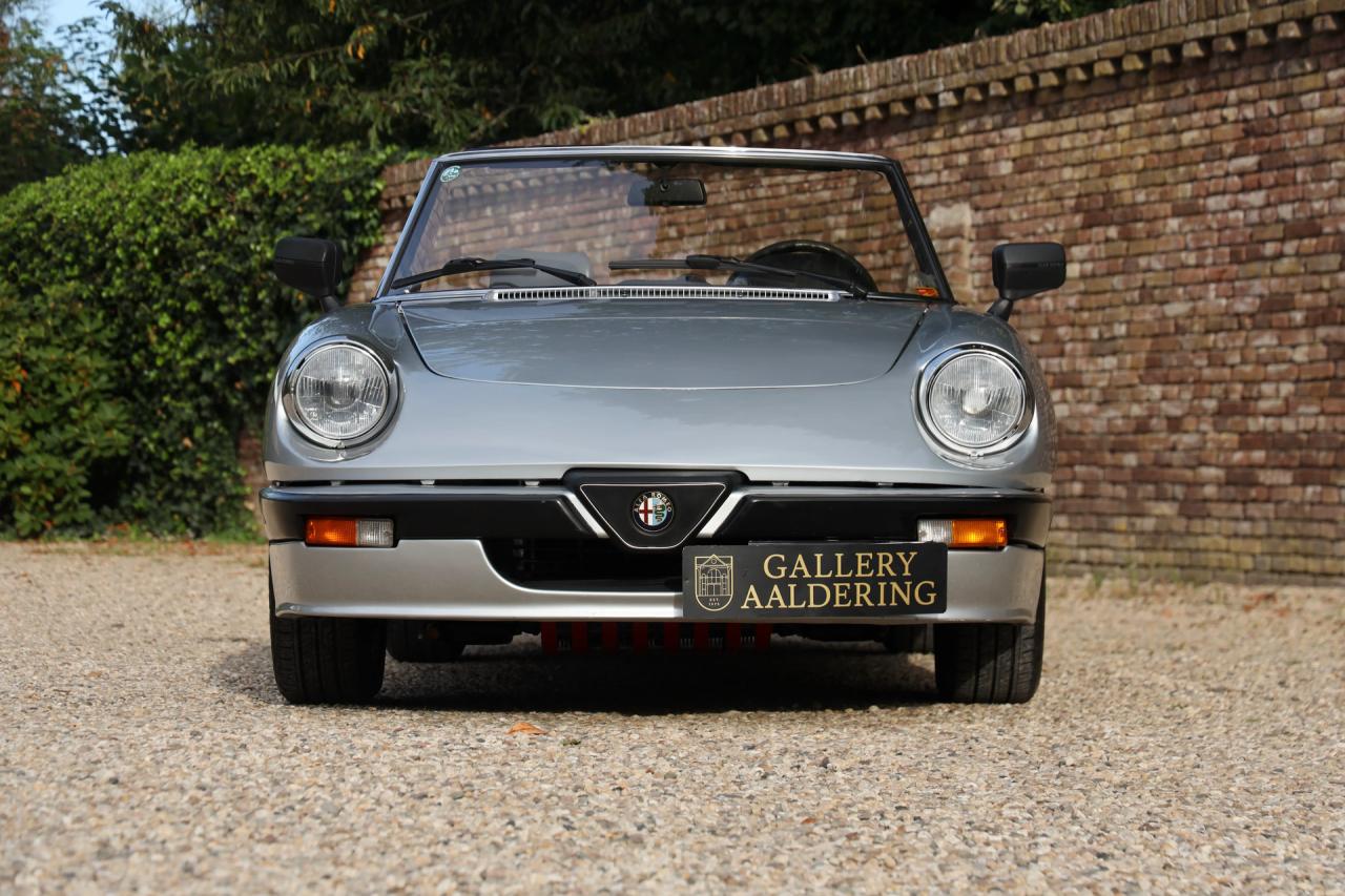 1988 Alfa Romeo Spider 2.0 QV &ldquo;Argento&rdquo;