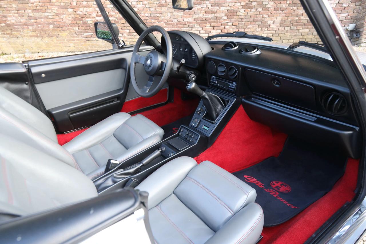 1988 Alfa Romeo Spider 2.0 QV &ldquo;Argento&rdquo;