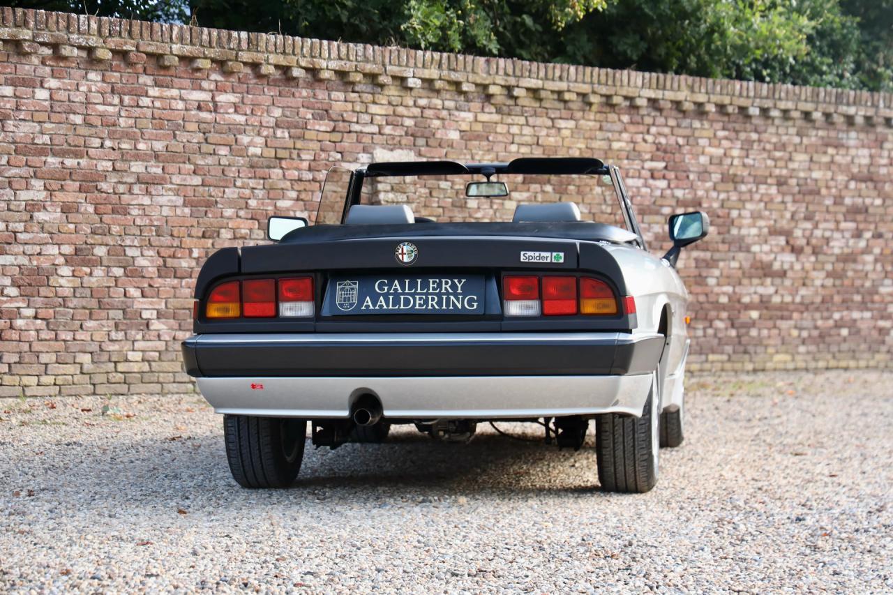1988 Alfa Romeo Spider 2.0 QV &ldquo;Argento&rdquo;
