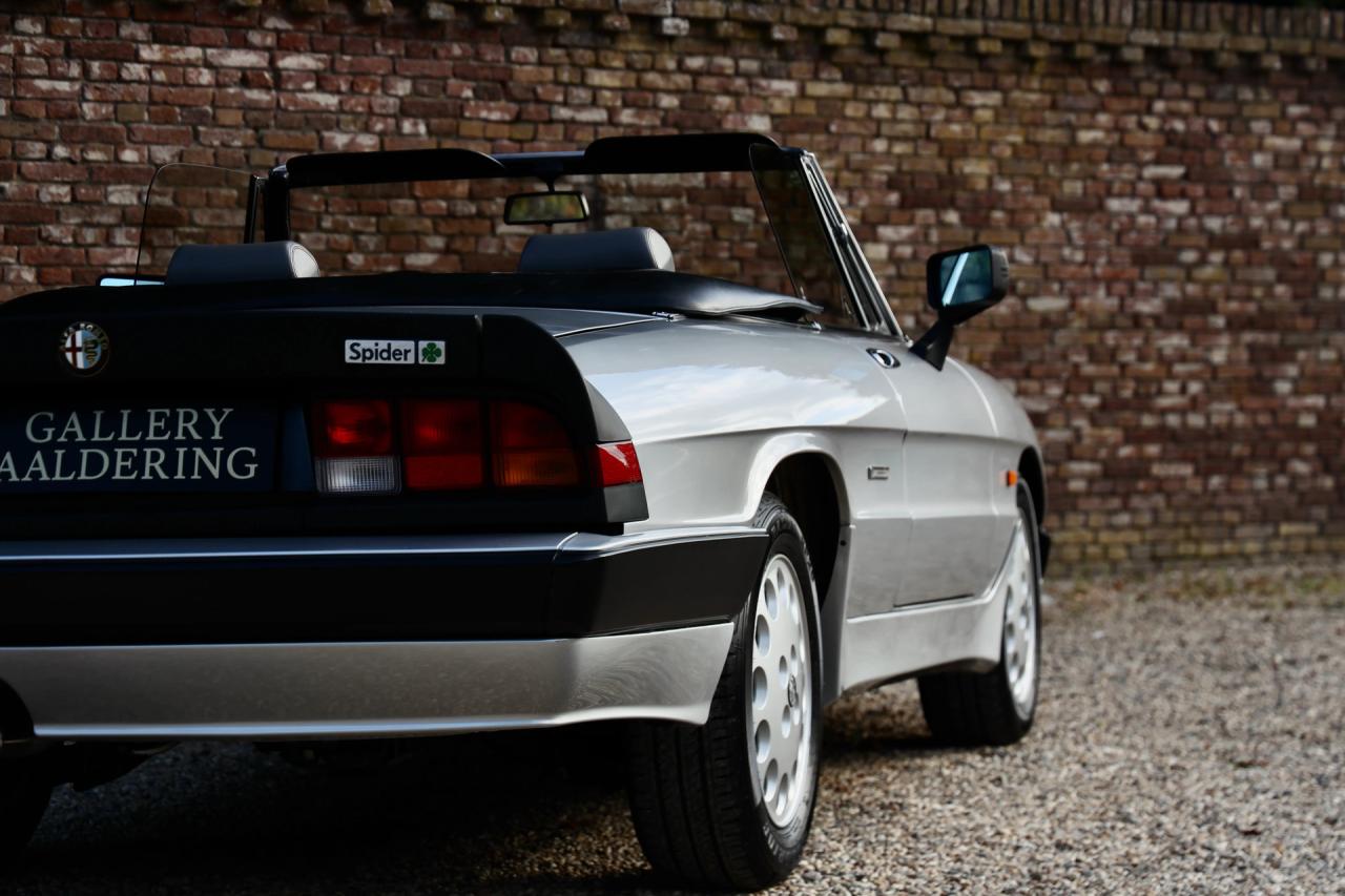 1988 Alfa Romeo Spider 2.0 QV &ldquo;Argento&rdquo;