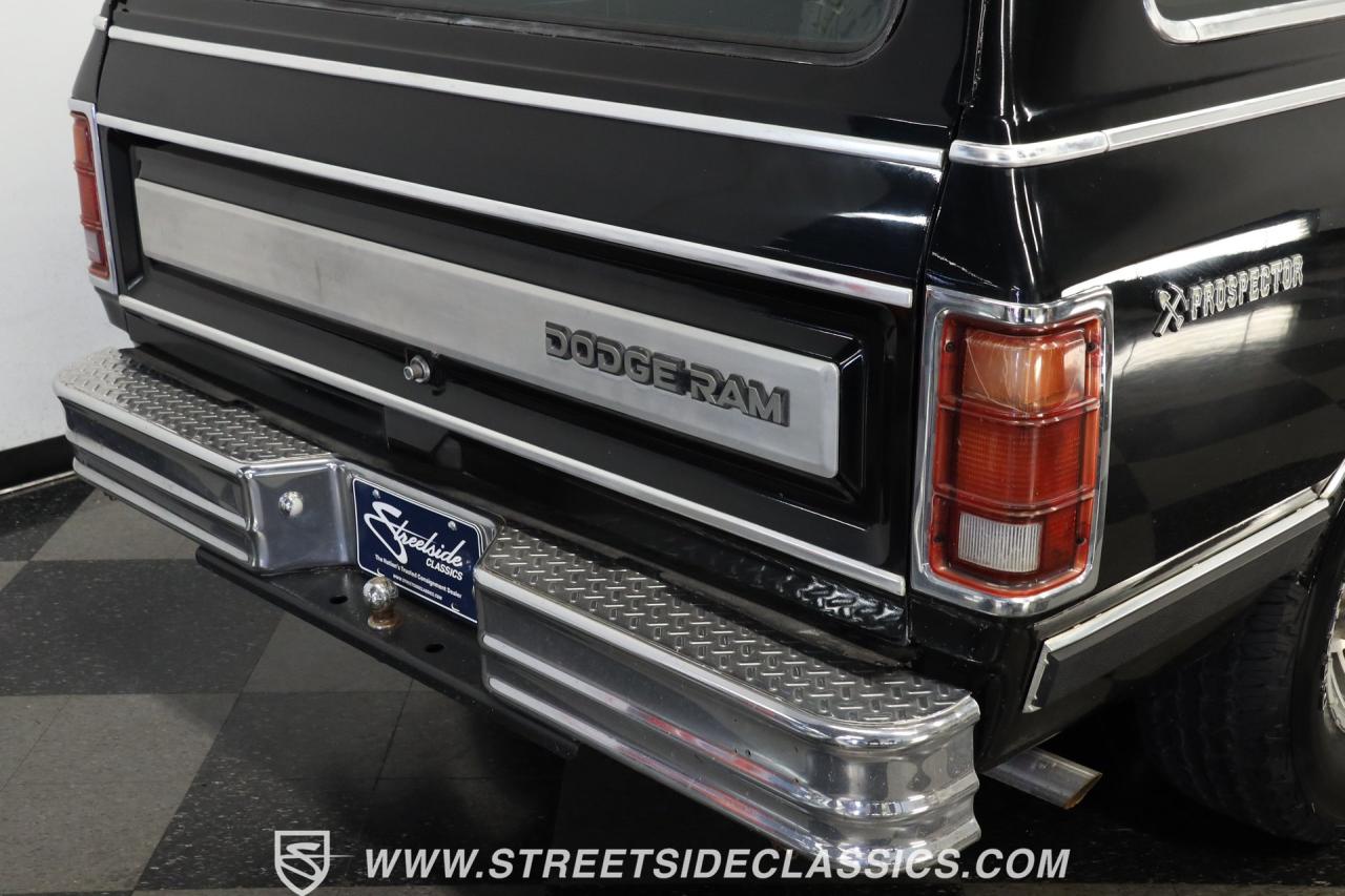 1986 Dodge Ramcharger Prospector