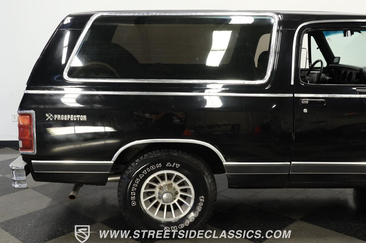 1986 Dodge Ramcharger Prospector