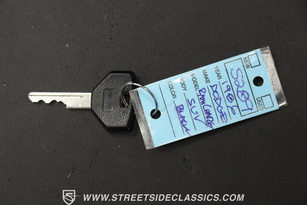 1986 Dodge Ramcharger Prospector