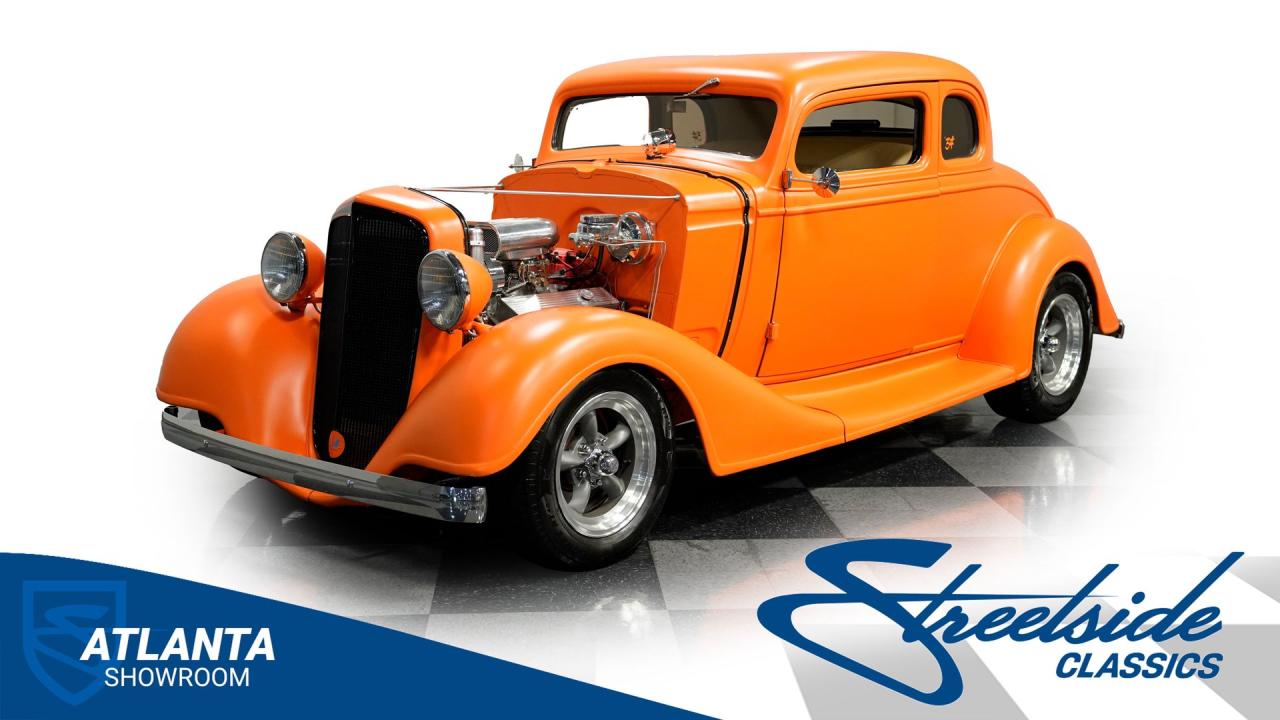 1934 Chevrolet 5 Window  Coupe