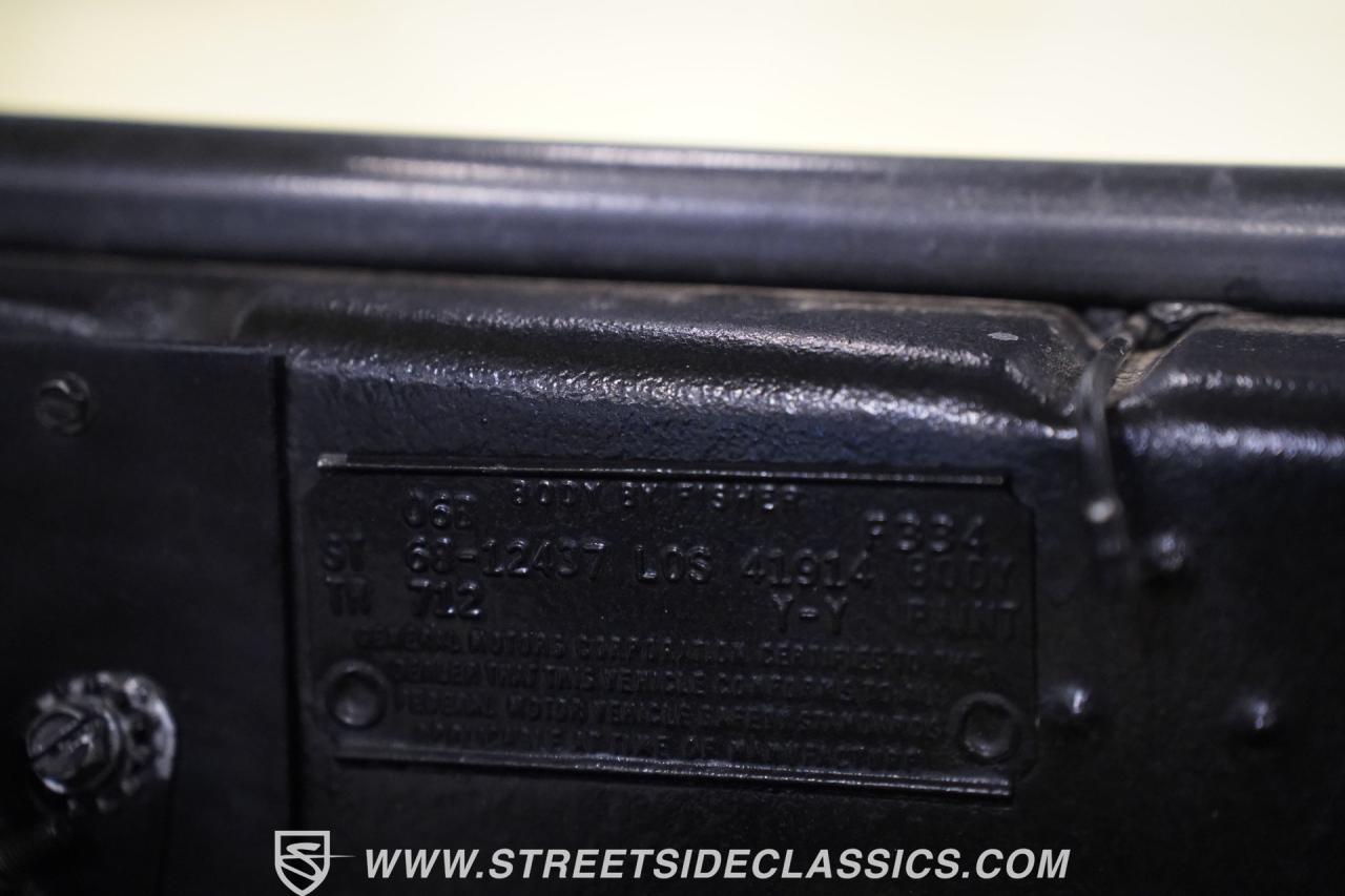 1968 Chevrolet Camaro Supercharged