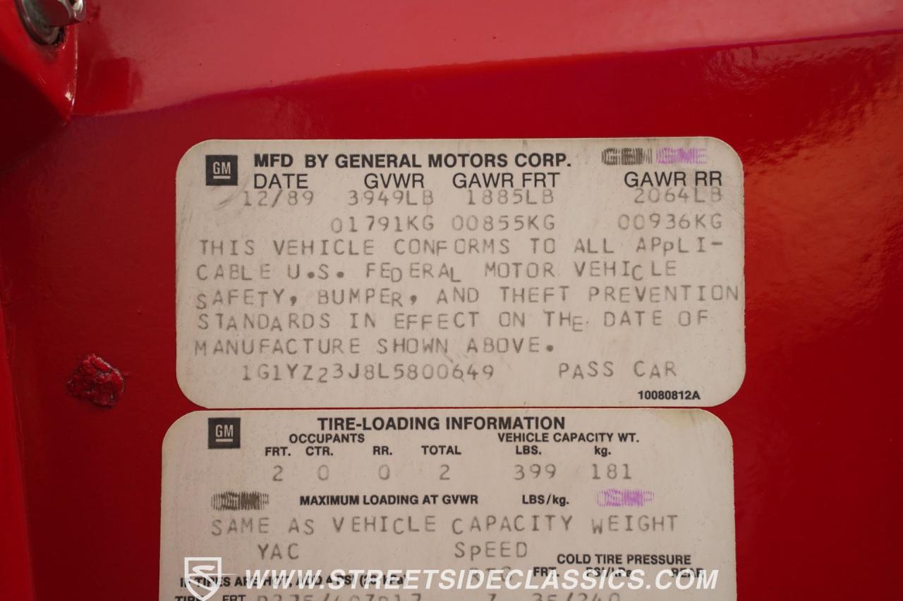 1990 Chevrolet Corvette ZR1