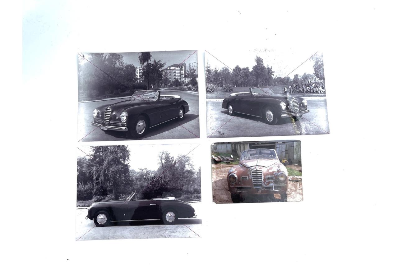 1949 Fiat 1500D Convertible &ldquo;Stabilimenti Farina&rdquo;