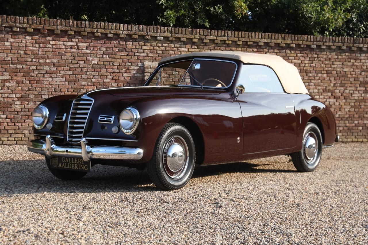 1949 Fiat 1500D Convertible &ldquo;Stabilimenti Farina&rdquo;