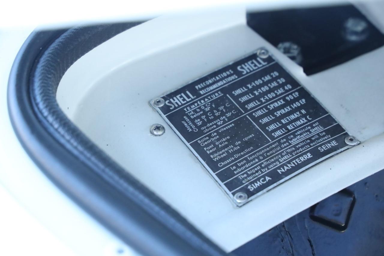 1950 Simca 8 Sport Cabriolet