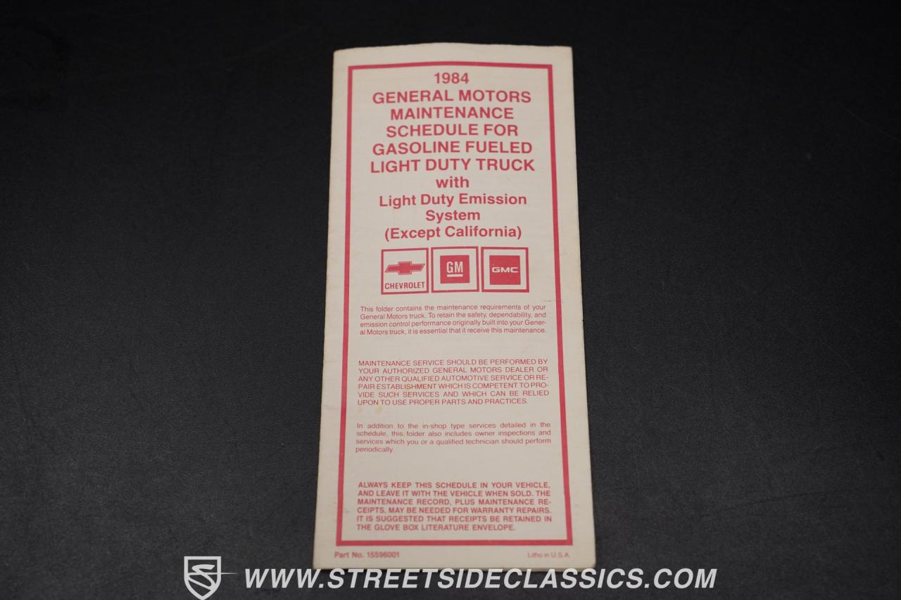 1984 Chevrolet C10 Silverado Show Truck