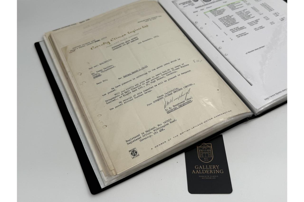 1961 Lotus Elite Super 100 &ldquo;The first built Super 100&rdquo;