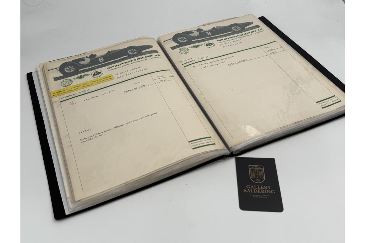 1961 Lotus Elite Super 100 &ldquo;The first built Super 100&rdquo;