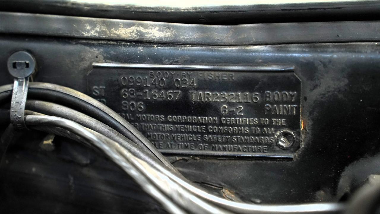 1968 Chevrolet Impala Convertible