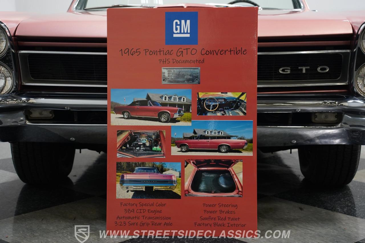 1965 Pontiac GTO Convertible