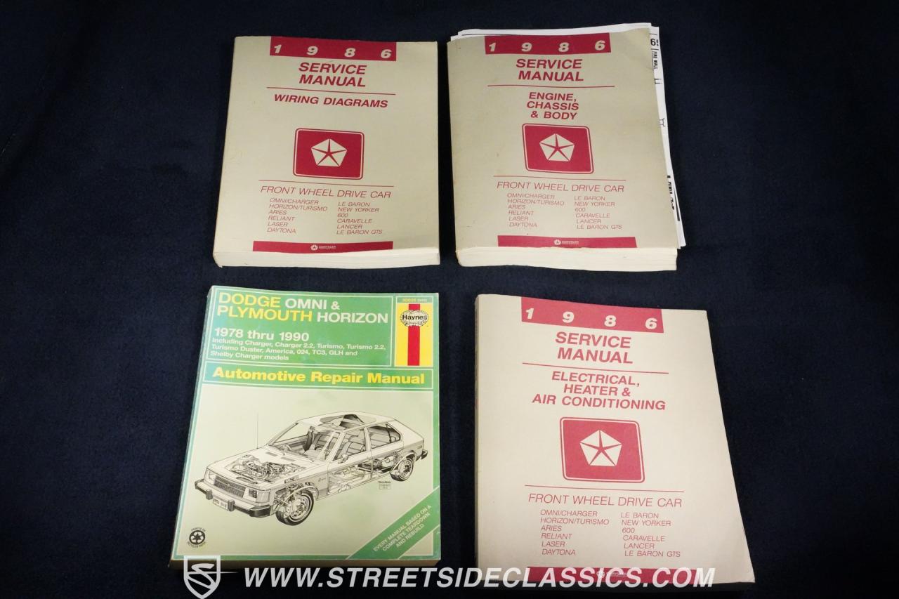 1986 Dodge Charger Shelby