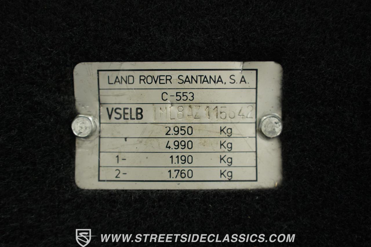 1989 Land Rover Santana 110