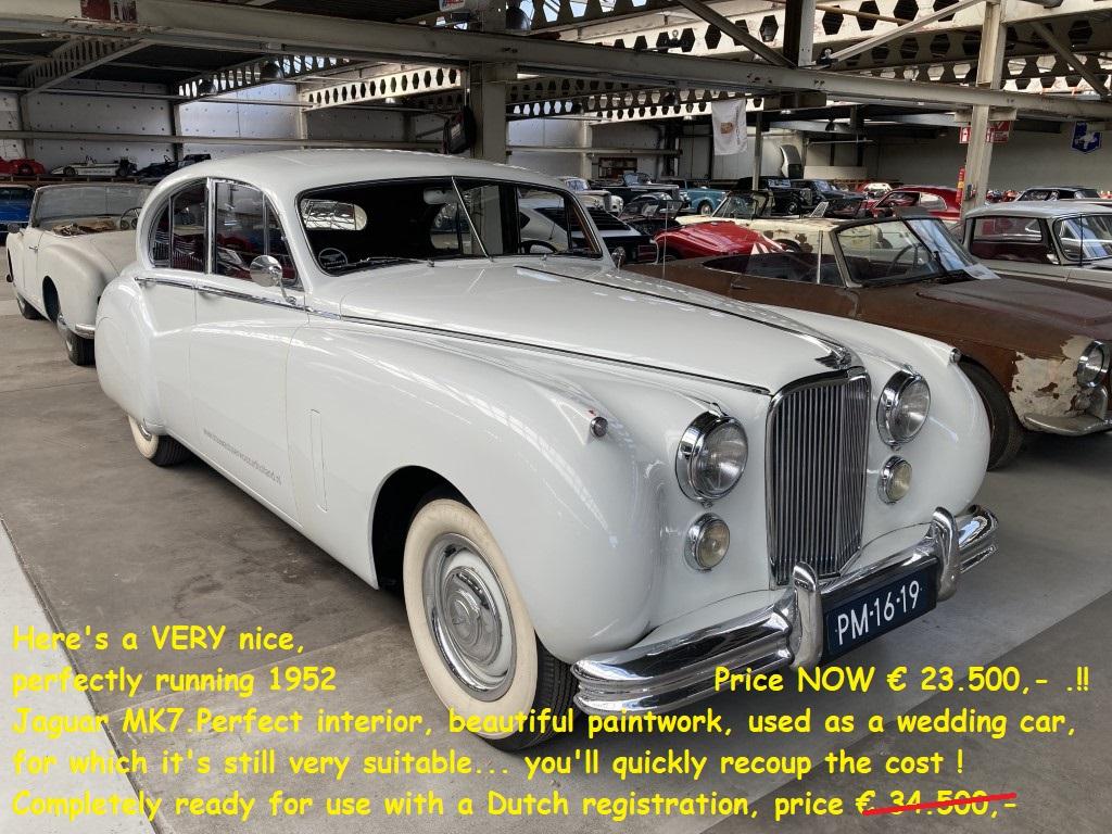 1952 Jaguar MK7 no. 734506