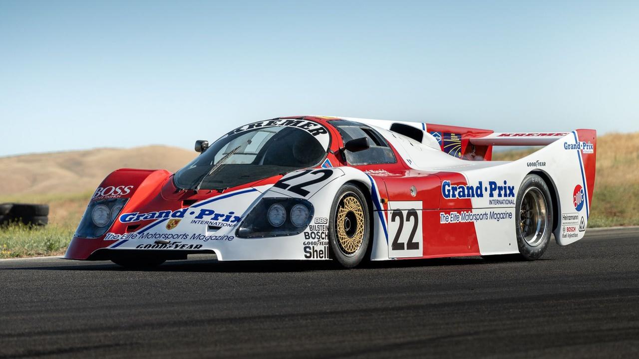 1983 Porsche-Kremer CK5 Group C Endurance Racing Prototype