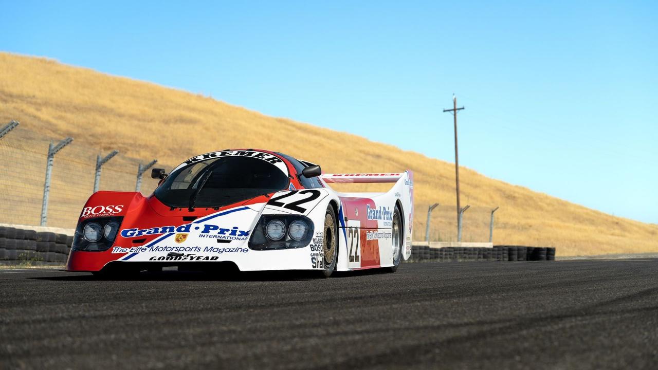 1983 Porsche-Kremer CK5 Group C Endurance Racing Prototype