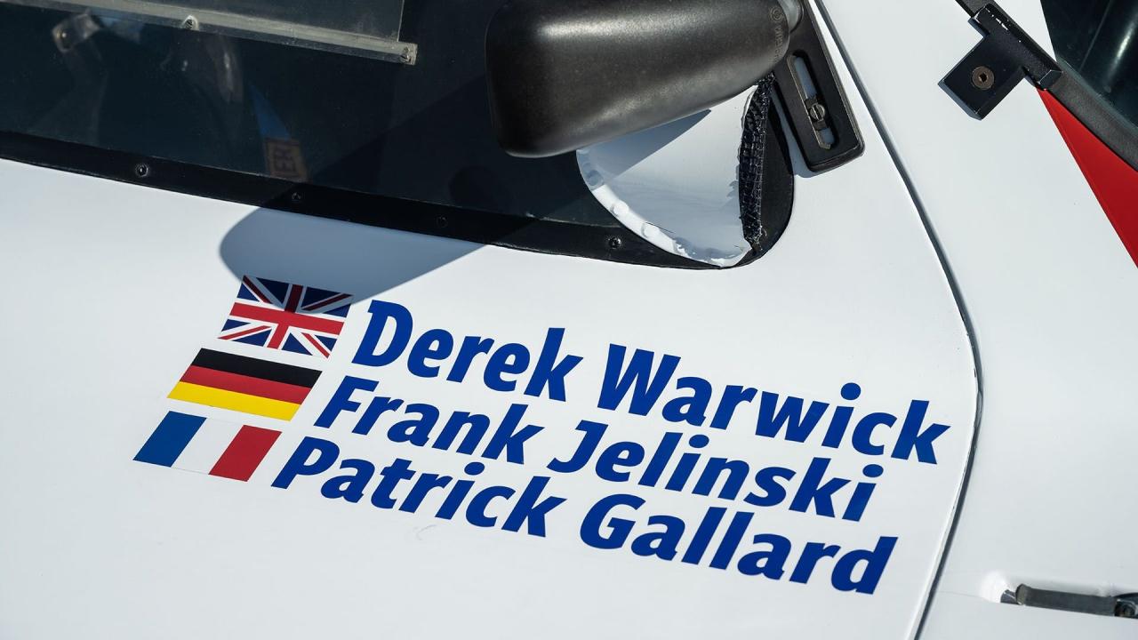 1983 Porsche-Kremer CK5 Group C Endurance Racing Prototype