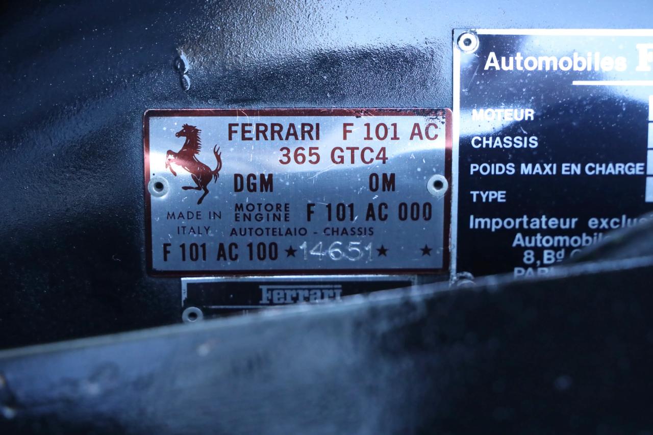 1971 Ferrari 365 GTC/4 &ldquo; Paris Motor Show-car&rdquo;