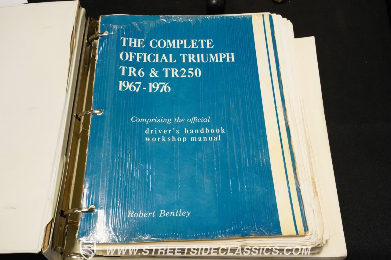 1976 Triumph TR6 Convertible