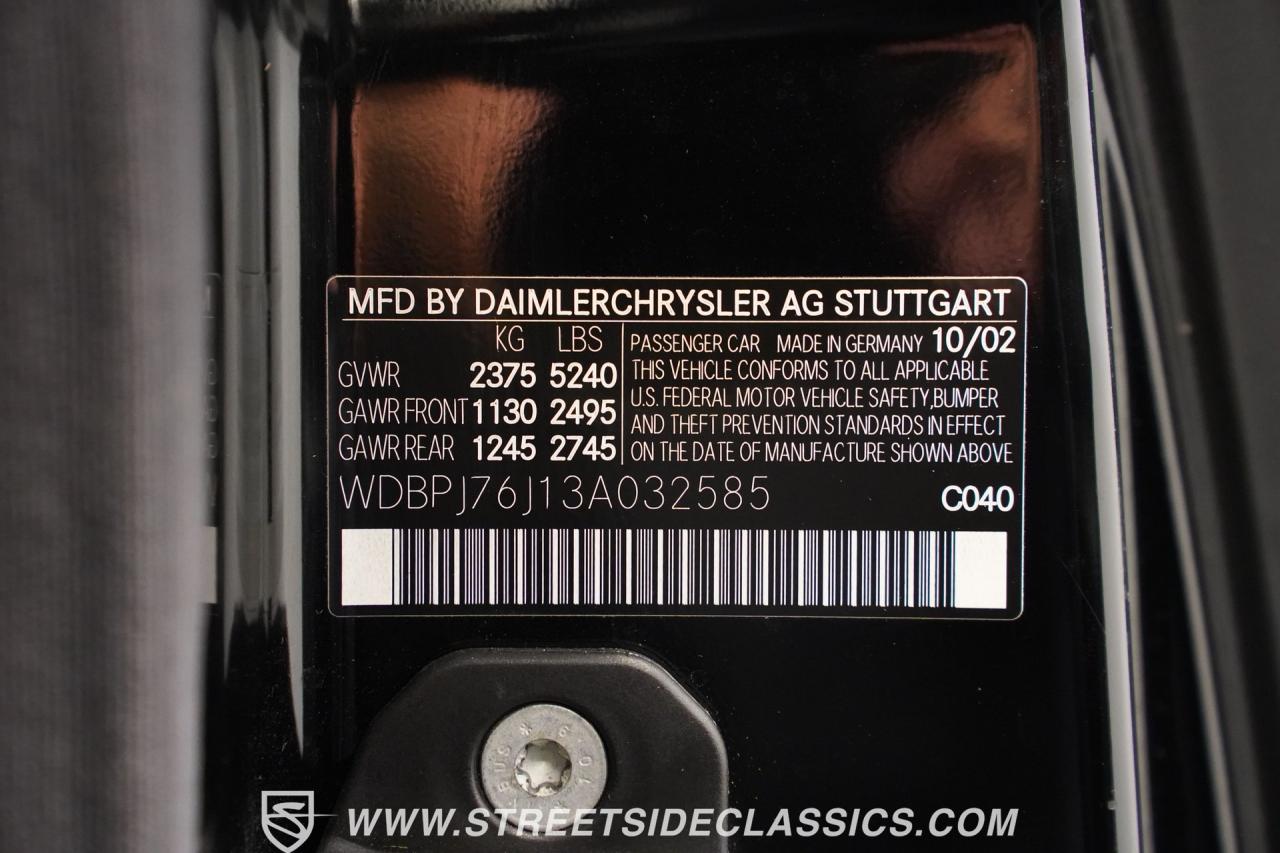 2003 Mercedes - Benz CL600