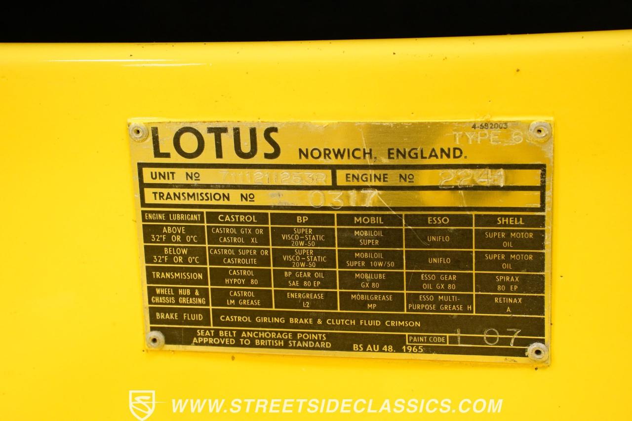 1972 Lotus Europa S2