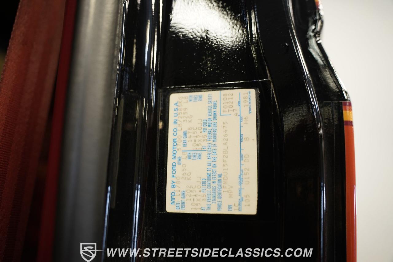 1981 Ford Bronco Ranger XLT Free-Wheeling 4X4